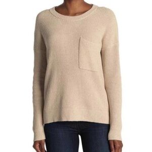 Madewell‎ Cotton Blend Pullover Pocket Sweater